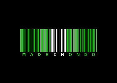 Barcode Made in Ondo