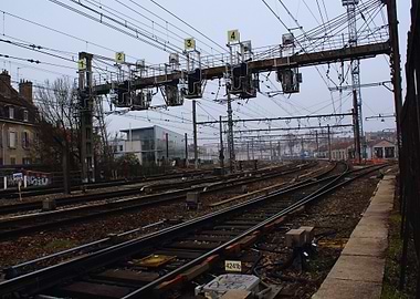 Train Tracks and Signals during Urbex