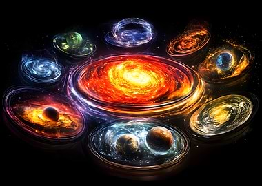 Cosmic Spiral Galaxy