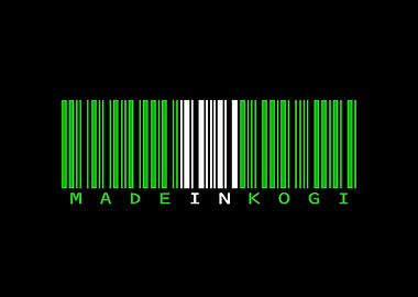 Barcode Design - Made in Kogi
