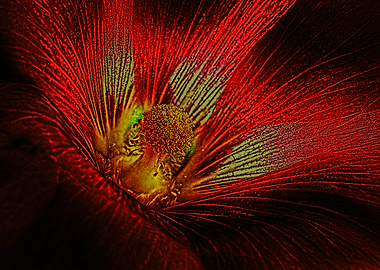 Red Flower Macro