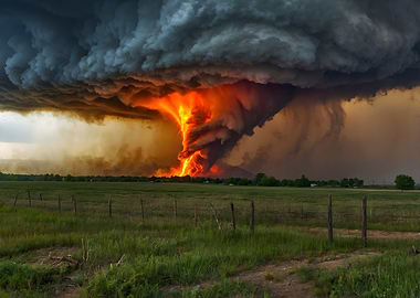 Fiery Tornado