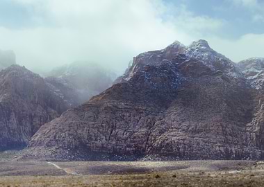 Snowy Mountain Range