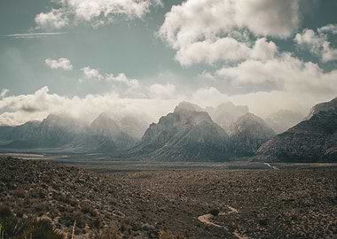 Mountain Range Landscape