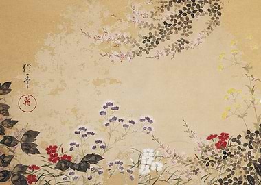 Japanese Floral Painting
