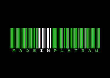 Made in Plateau Barcode