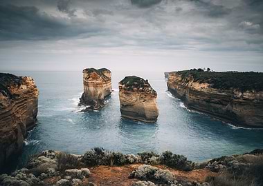 Sea Stacks and Ocean