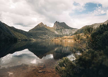 Mountain Lake Reflection