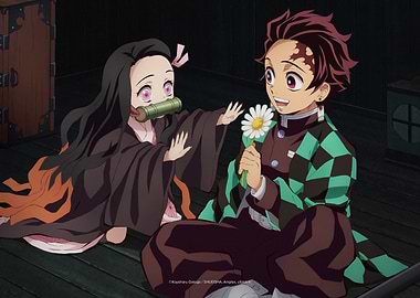 Tanjiro and Nezuko