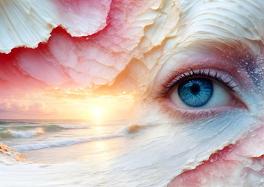 Ocean Eye Sunset