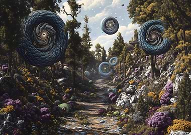 Spiral Forest Path