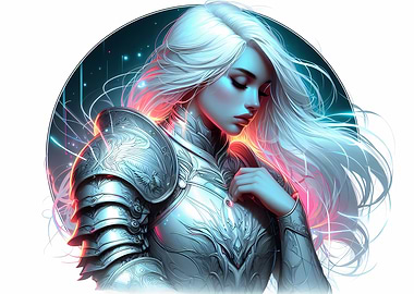 White-Haired Warrior Woman