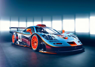 McLaren F1 GTR Race Car