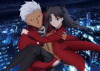 Archer and Rin at Night