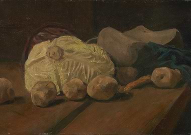 Still Life with Cabbage and Potatoes