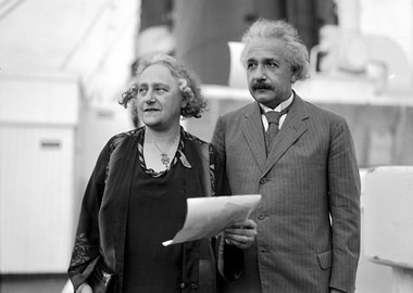 Einstein and Wife