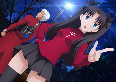 Rin Tohsaka and Archer