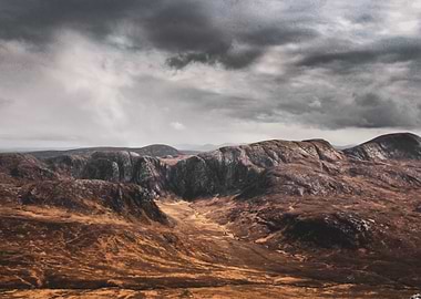 Mountain Valley Landscape