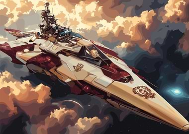 Spacecraft in Clouds