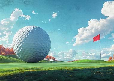 Giant Golf Ball