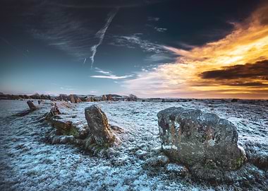 Stone Circle at Sunrise