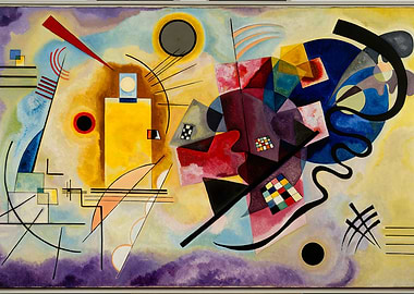 Abstract Art with Geometric Shapes