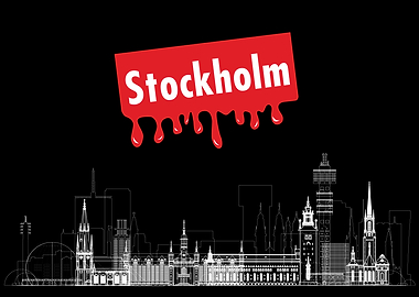 Stockholm Skyline Drip