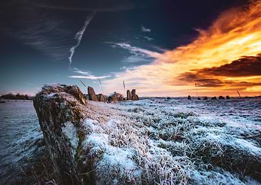 Stone Circle at Sunrise