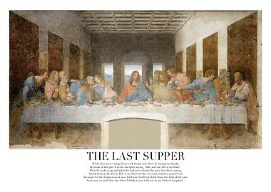 The Last Supper Bible Verse