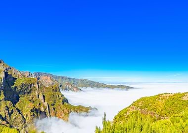 Mountaintop Cloudscape