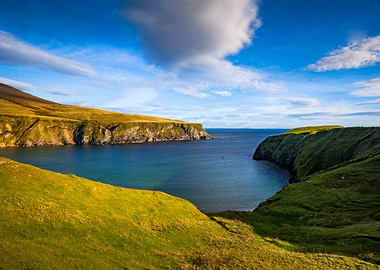 Coastal Cliffs and Bay