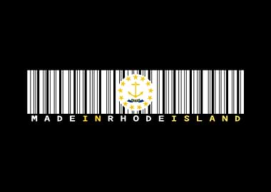 Rhode Island Barcode Flag