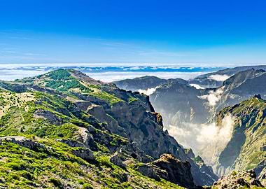 Mountain Valley Landscape