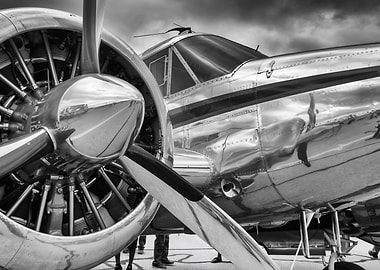 Vintage Airplane Propeller