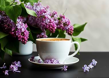 Lilac Coffee Morning