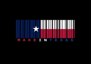 Texas Barcode Flag