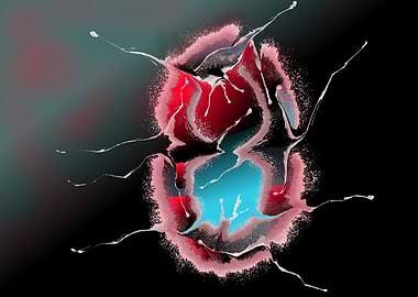 Abstract Infinity Mirror