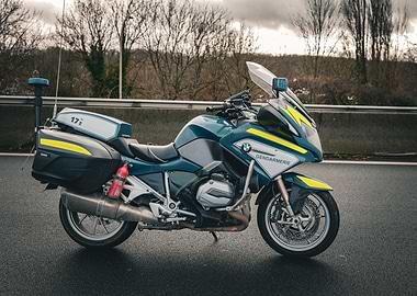 French Gendarmerie Motorcycle