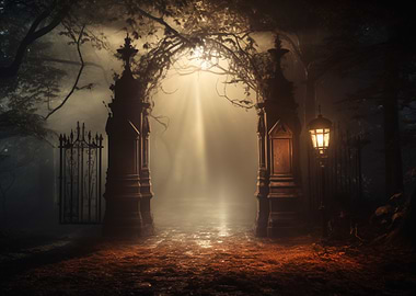 Mysterious Forest Gate