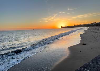 Sunset in Santa Barbara
