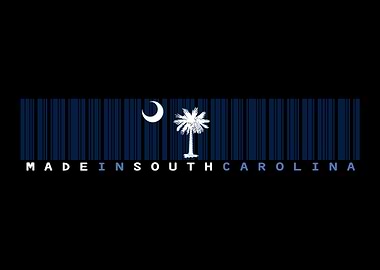 South Carolina Barcode Design