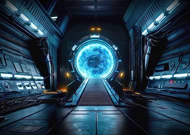 Sci-Fi Space Portal
