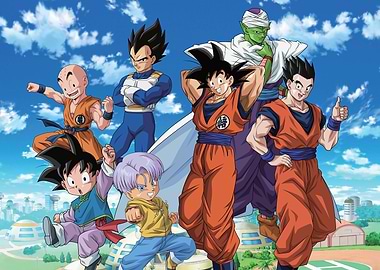Dragon Ball - Group Pose