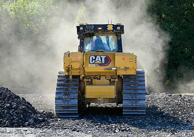 Caterpillar D6XE Rear