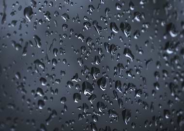 Raindrops on Glass