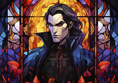 Stained Glass Vampire