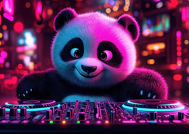 DJ Panda Art