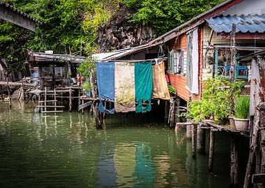 Water Village Houses
