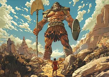 David and Goliath