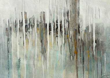 Abstract Cityscape Painting
